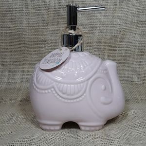 Pink Elephant Soap Pump NWT